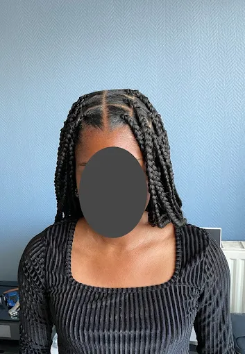 modèle coiffé par Gnouma N°5