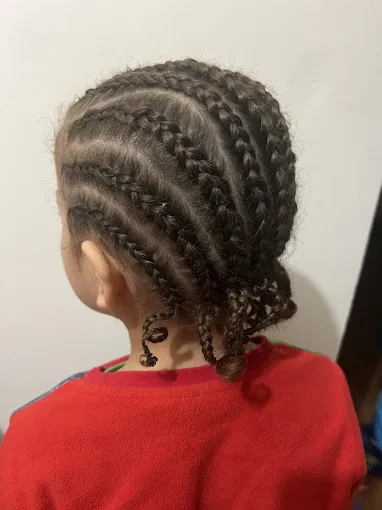 modèle coiffé par Gnouma N°9