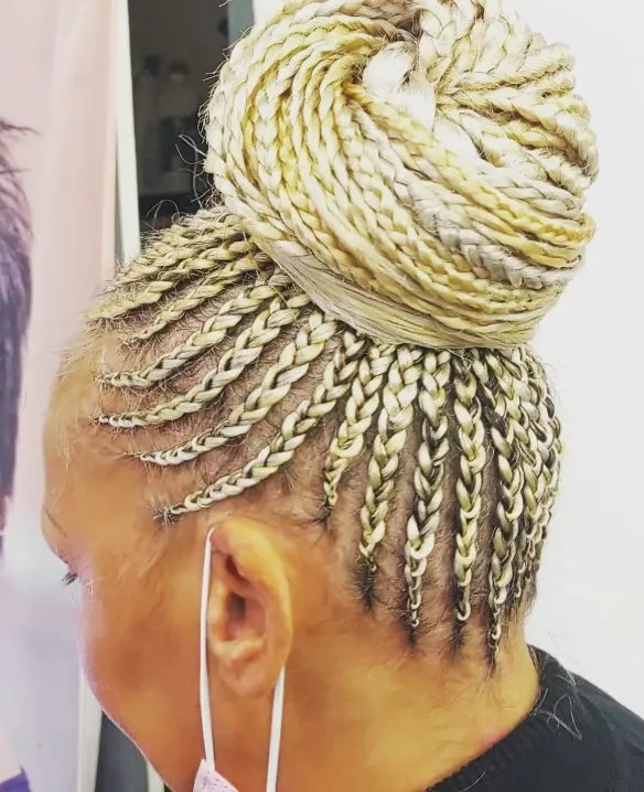 modèle coiffé par Gnouma N°21