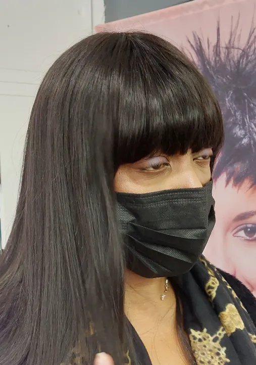 modèle coiffé par Gnouma N°27