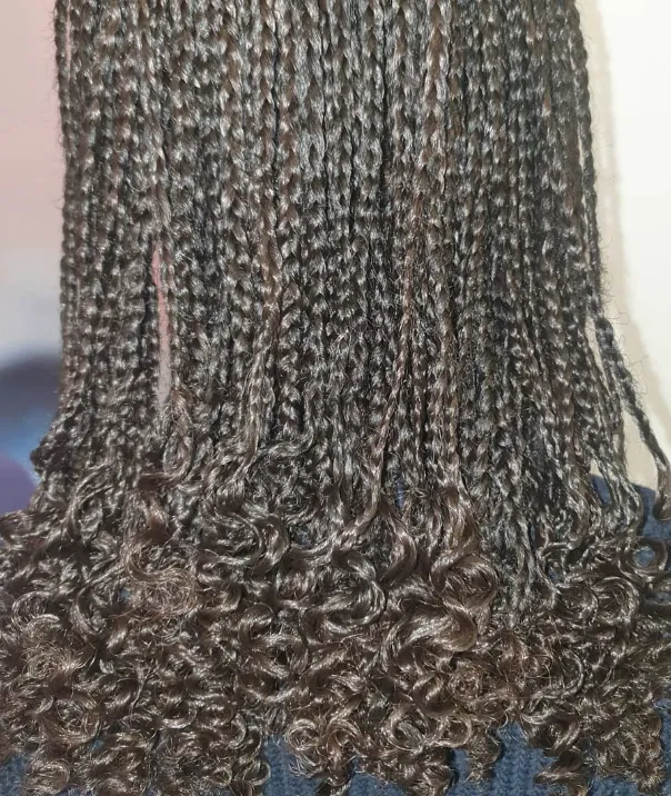 modèle coiffé par Gnouma N°40