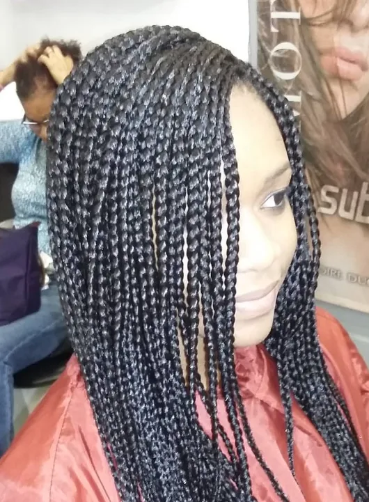 modèle coiffé par Gnouma N°48