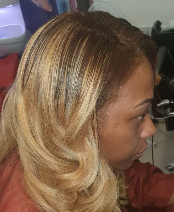 modèle coiffé par Gnouma N°50