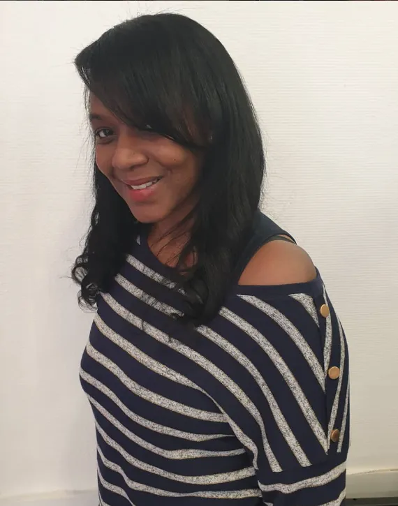 modèle coiffé par Gnouma N°64