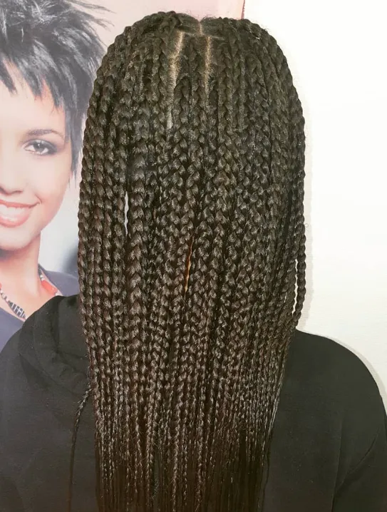 modèle coiffé par Gnouma N°65