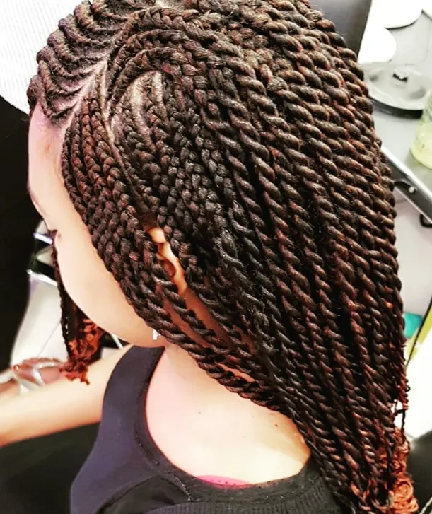 modèle coiffé par Gnouma N°69