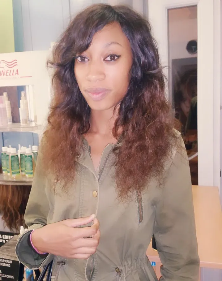 modèle coiffé par Gnouma N°75